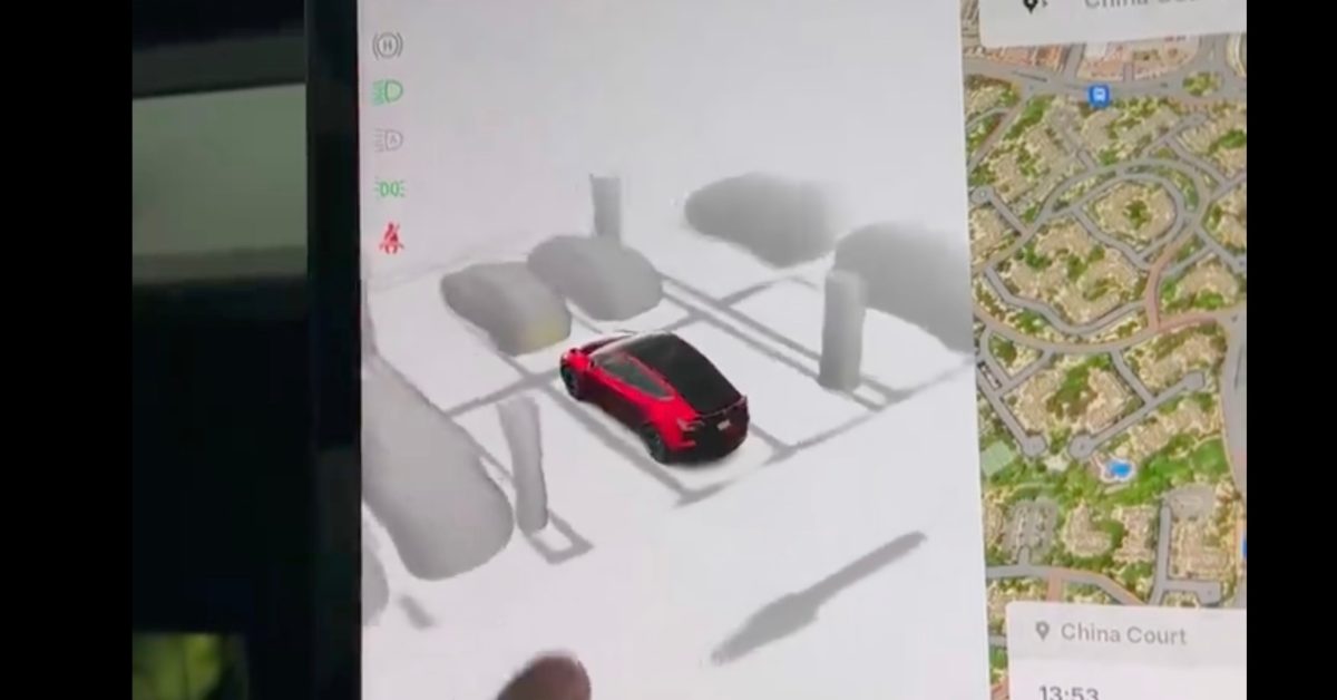 Tesla unveils new bird-eye view 3D reconstruction park help Unveiled: Uncover Auto Excellence at Autoxyon